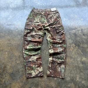 Very Unique Vintage Cotton Camo Hunting Pants Realtree
